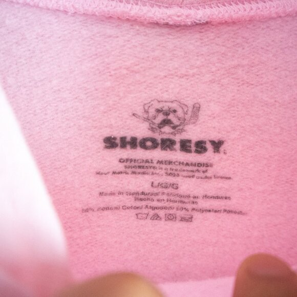 Shoresy Property of Sudbury Bulldogs Pink Hoodie Mens Large - Picture 6 of 7